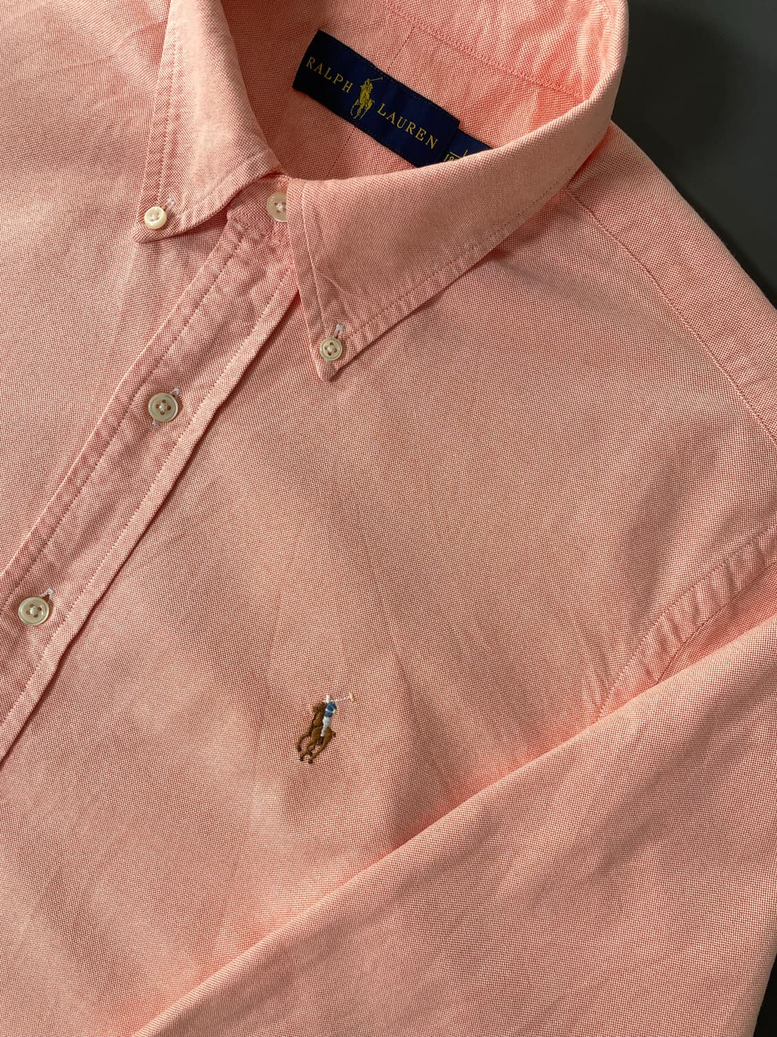 [L] 폴로 랄프로렌 자수로고 옥스포드 셔츠 상품이미지4
