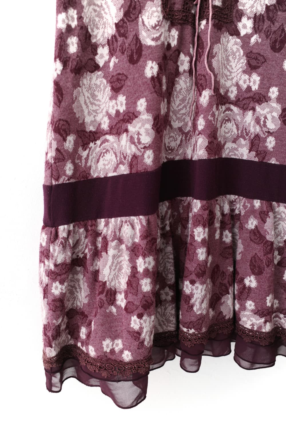 axes femme) flower long half T 상품이미지4