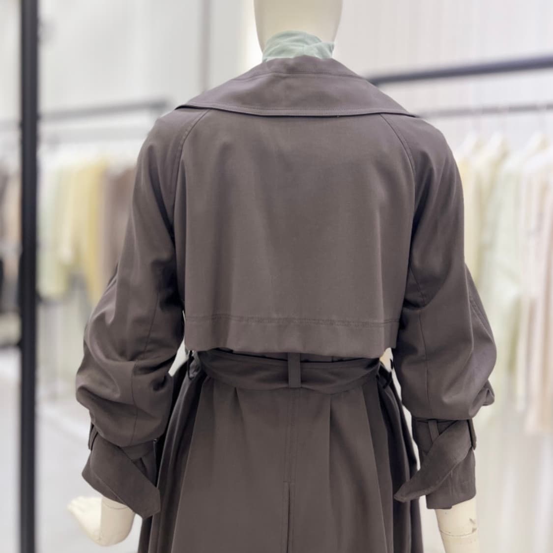 23FW 씨씨콜렉트 플랩포인트 더블버튼 트렌치코트 상품이미지4