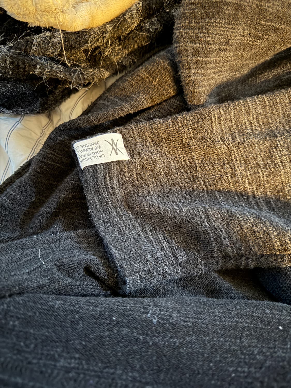 LIFUL 긴팔 셔츠 M 블랙 상품이미지2