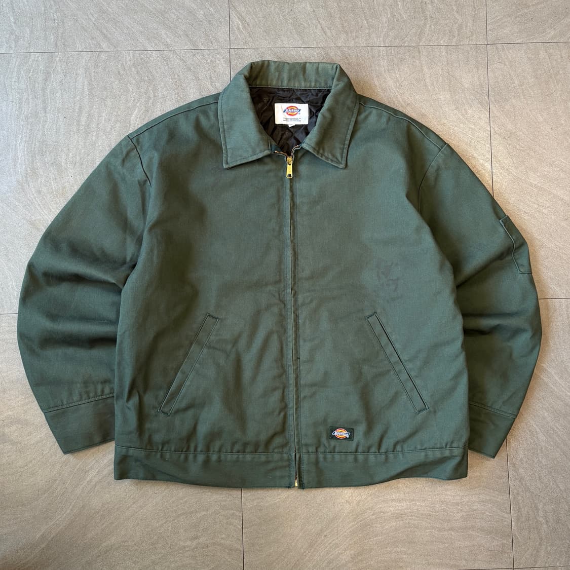 디키즈 정품 아이젠하워 누빔 그린 워크 자켓  상품이미지1