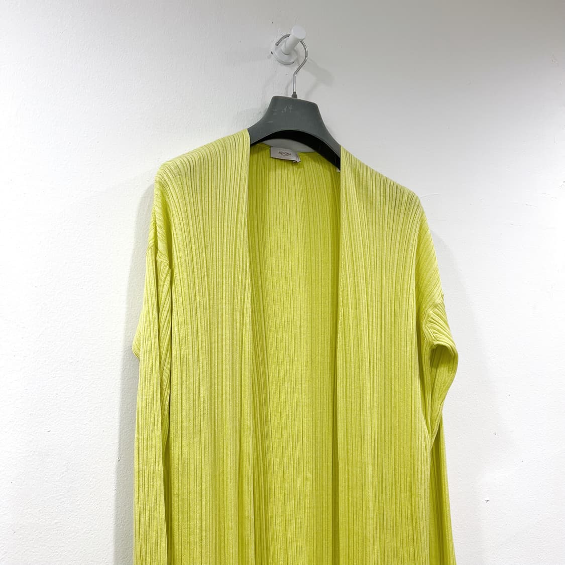 AGNONA 아뇨나 롱 코튼 실크 오픈 가디건 상품이미지2