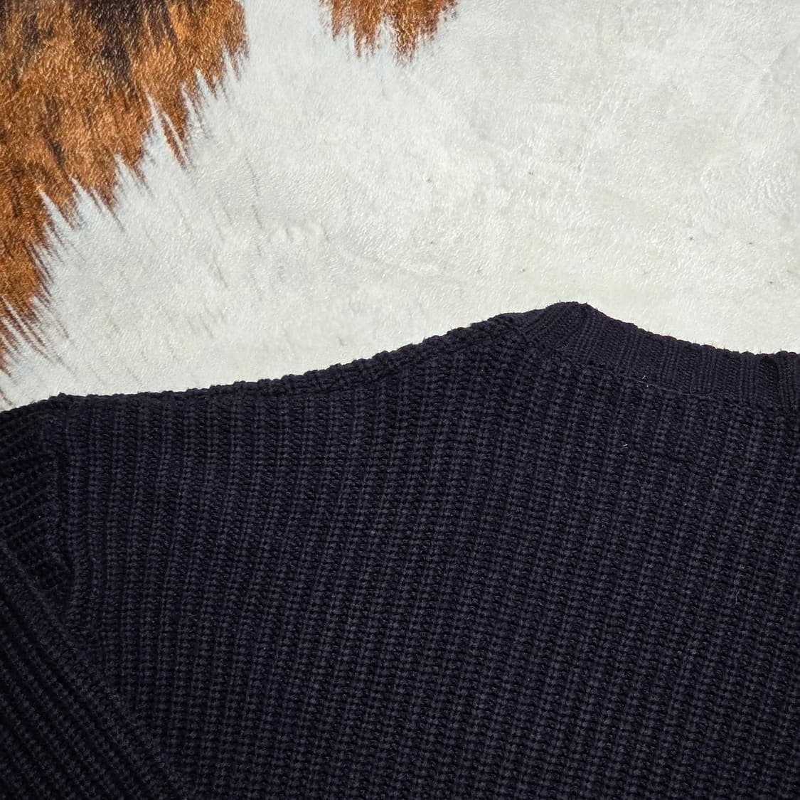 빈티지 네이비 브이넥 가디건 상품이미지5