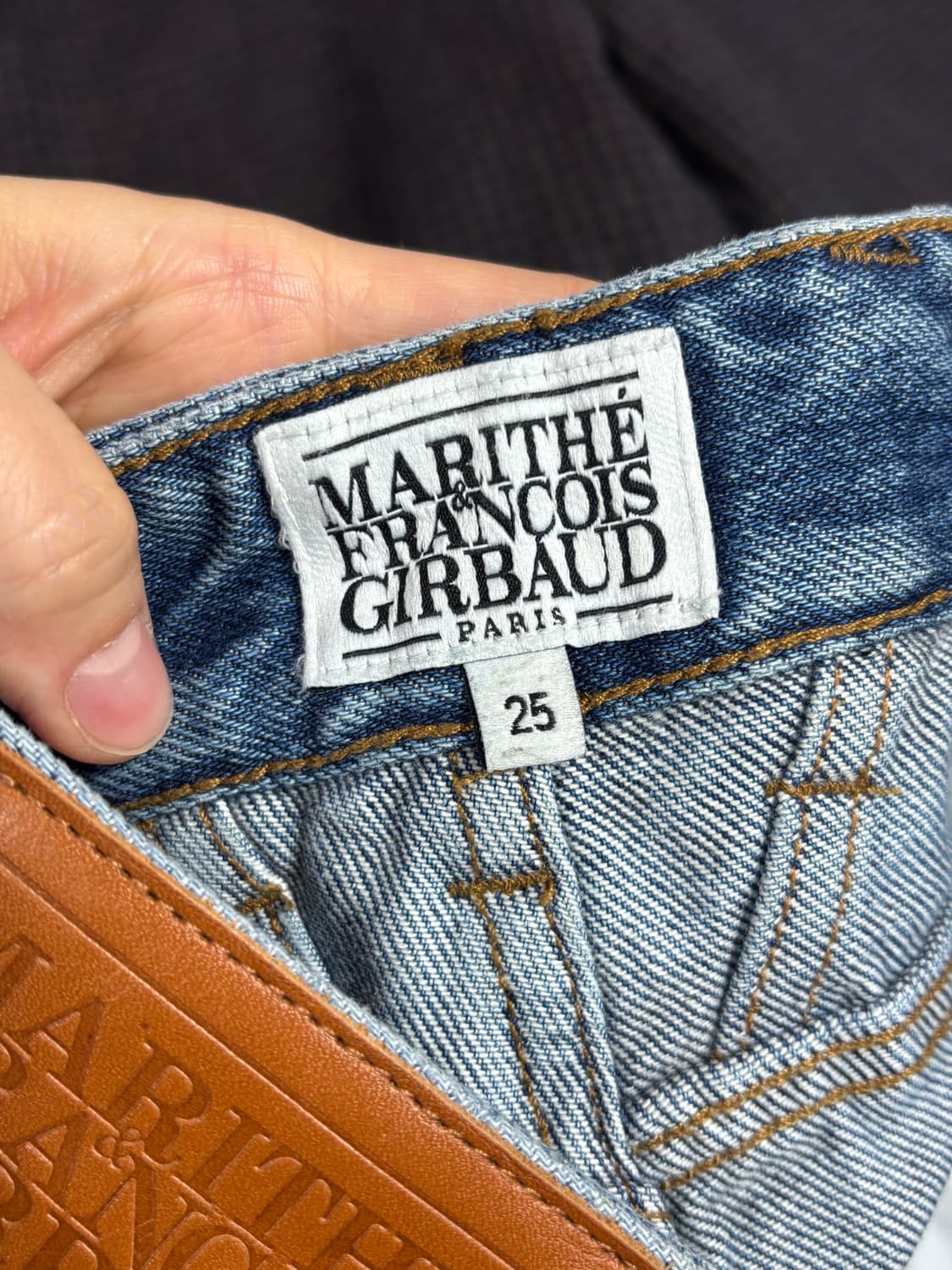 마리떼 프랑소와저버 데님 팬츠 25인치 상품이미지6