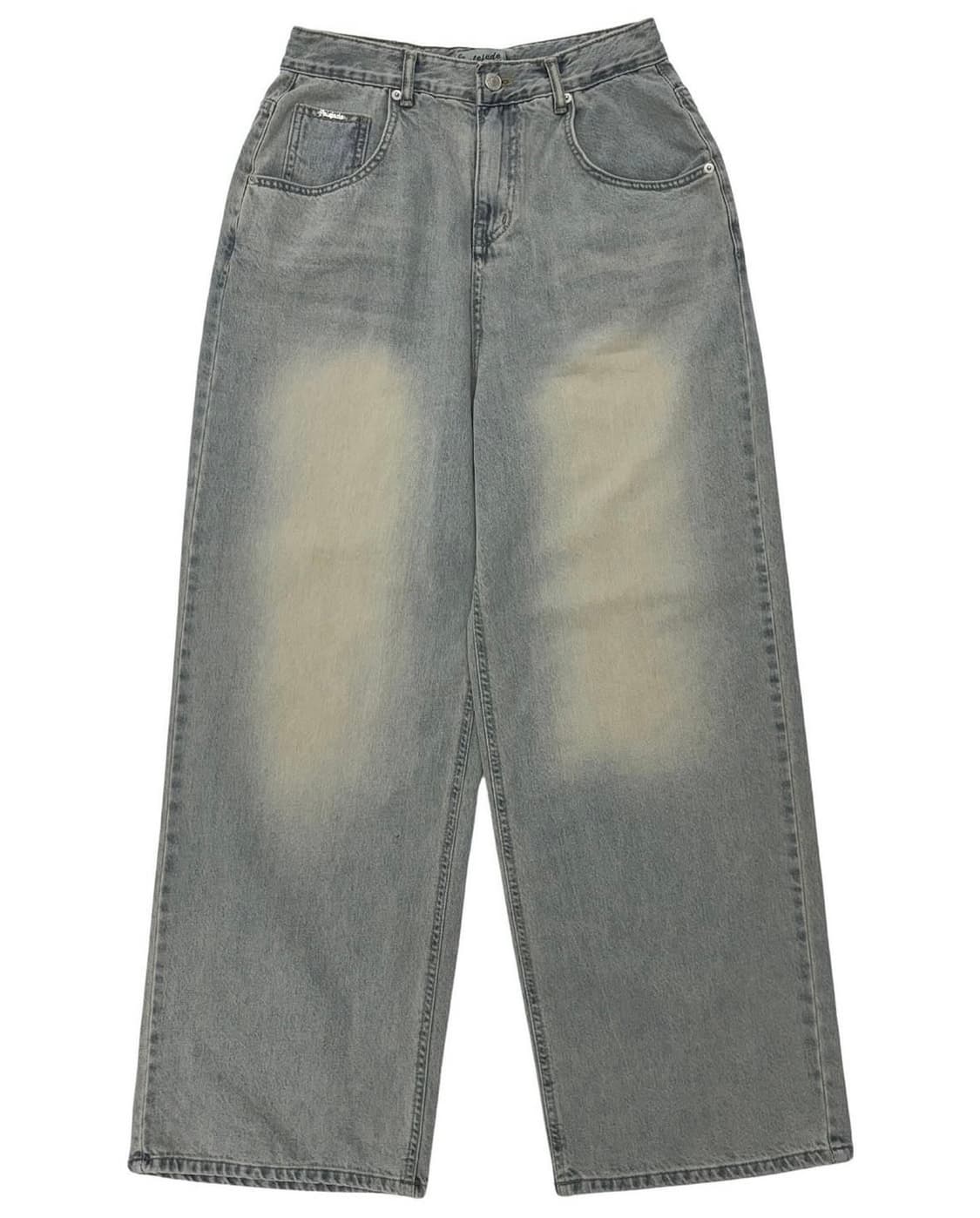 페일제이드 로우라이즈 와이드 데님 빈티지 애쉬 S 상품이미지4