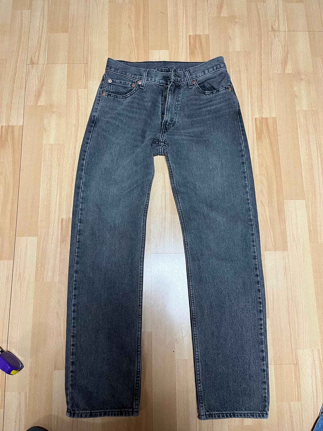 리바이스 555 96 릴렉스 스트레이트진 그레이 28/32 상품이미지1