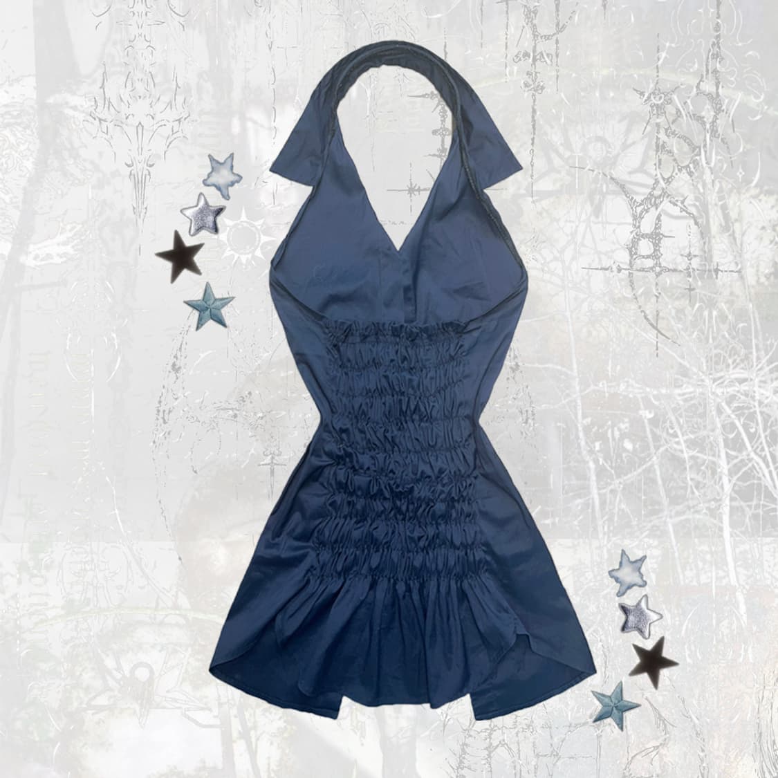 Navy Halter Top (홀터탑) 상품이미지2