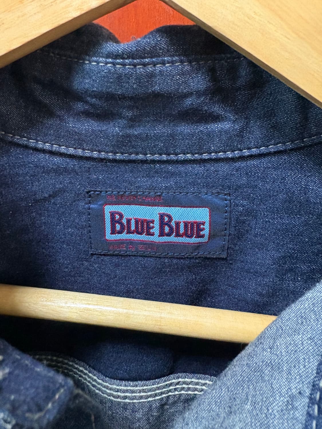 블루블루재팬 인디고 데님셔츠 상품이미지3