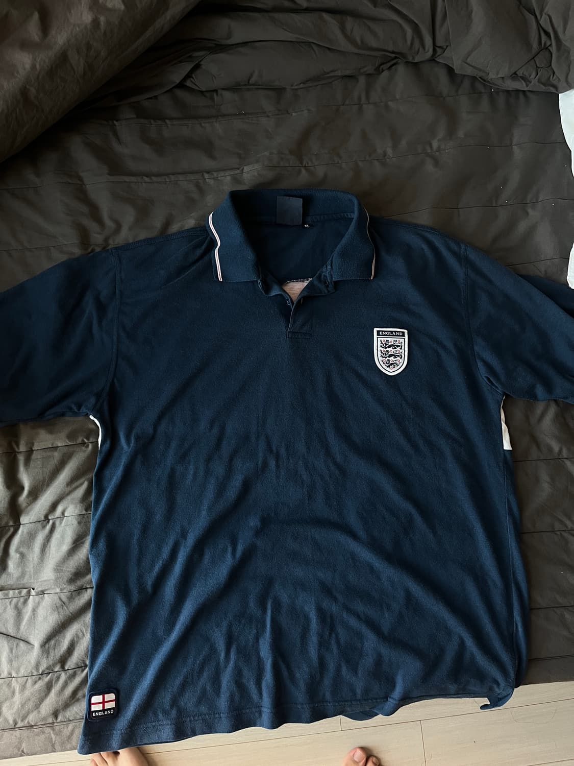 빈티지 잉글랜드 국대 폴로티 상품이미지1