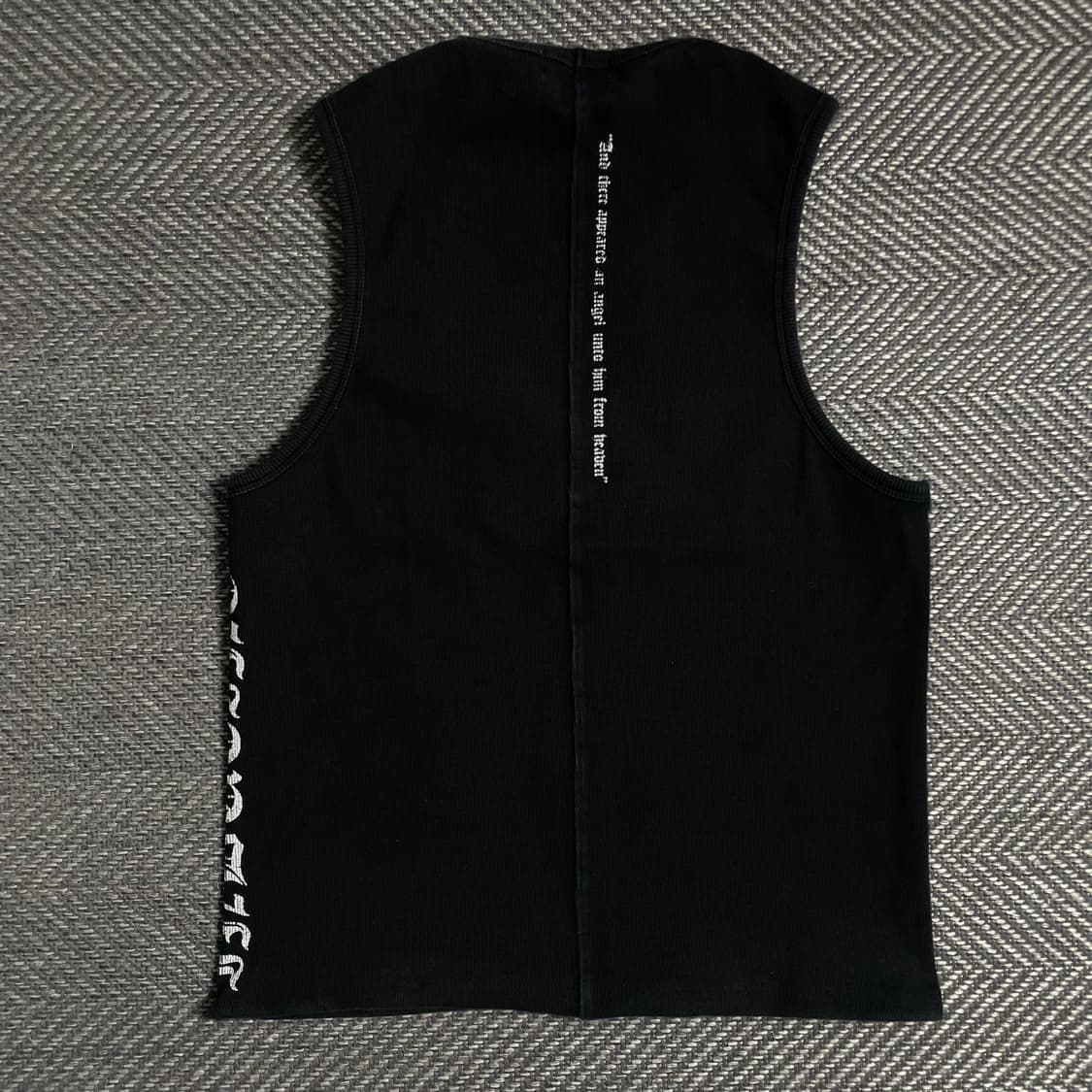 스키즘 인듀싱 로고 디테일 머슬 탑 슬리브리스o 4851 상품이미지4