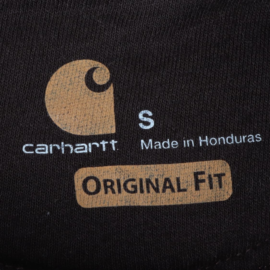 칼하트 다크브라운 k288 코튼 후드티 상품이미지8