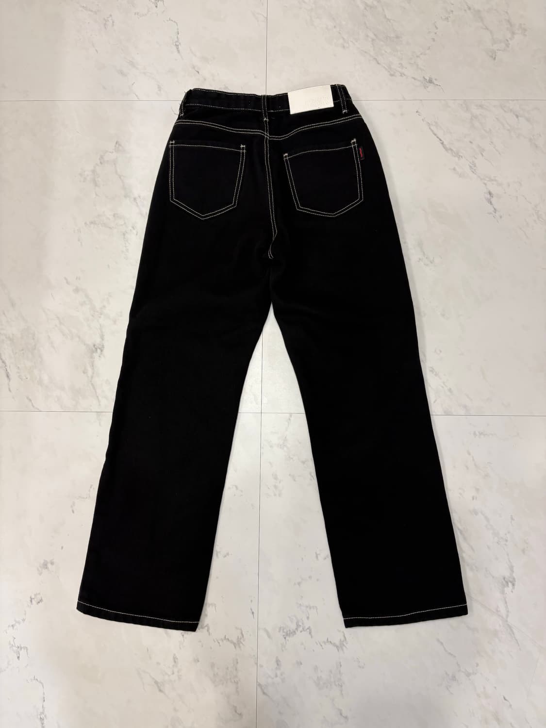 ordinary holiday stitch black jeans 상품이미지4