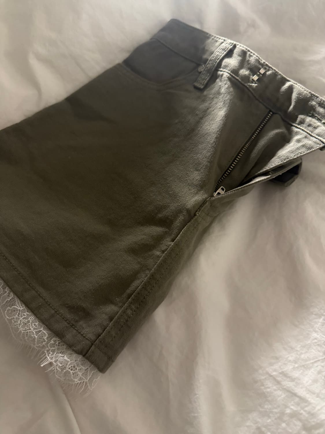 플리즈 프로젝트 레이스 치마 상품이미지3