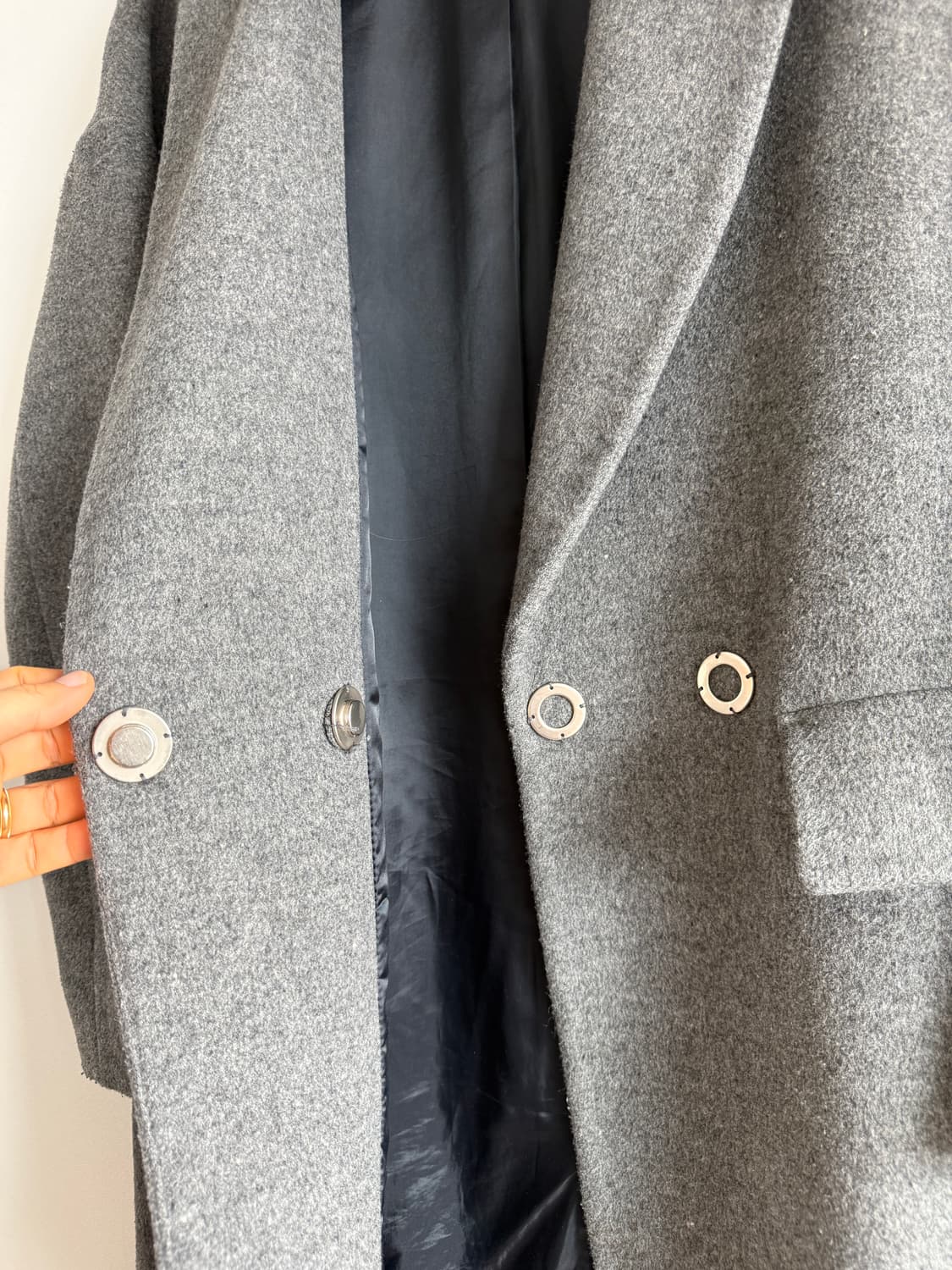 베네통(BENETTON) 울 코트 상품이미지4