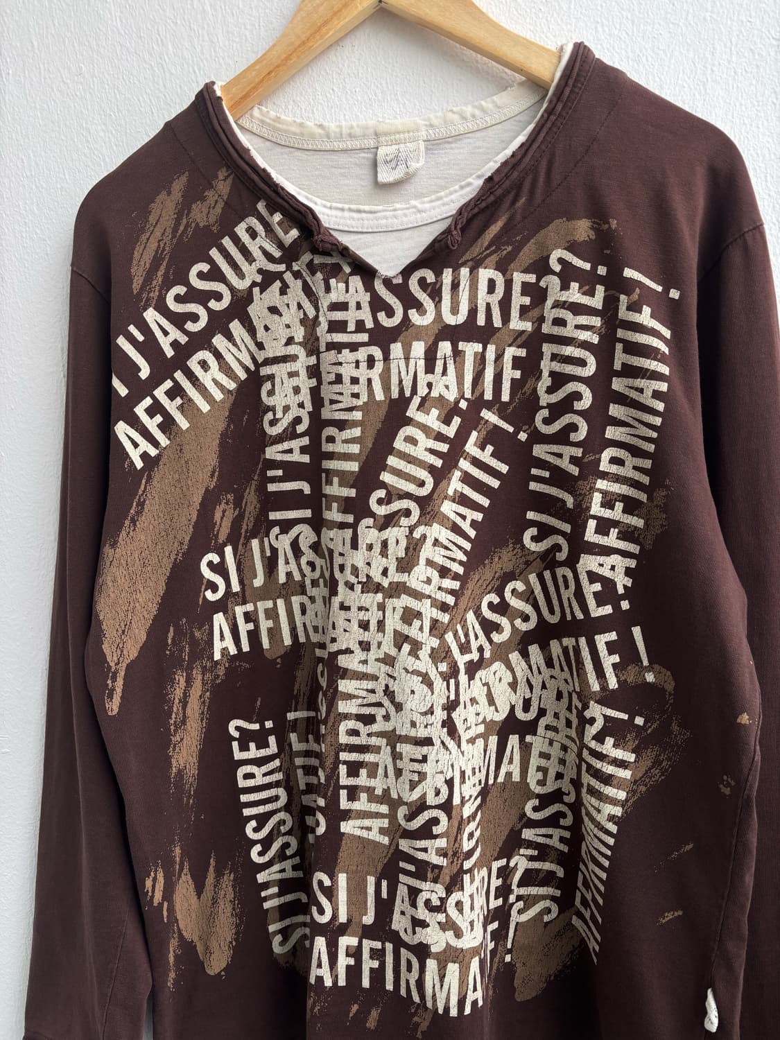 Vintage Graphic Layered Long Sleeve 상품이미지2