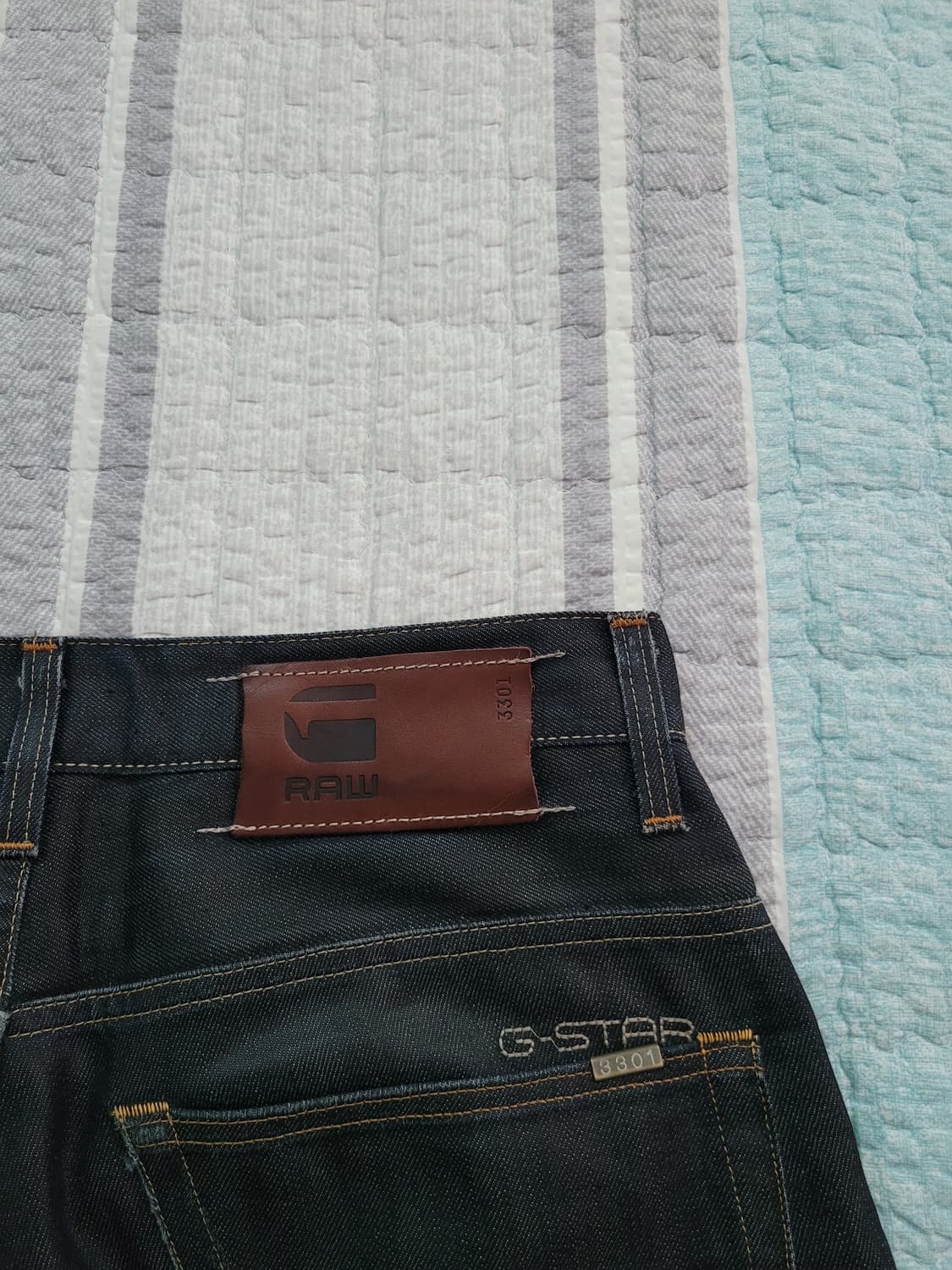 지스타로우 Gstarraw. 3301 스트레이트 반코팅진. 30사이즈 상품이미지8