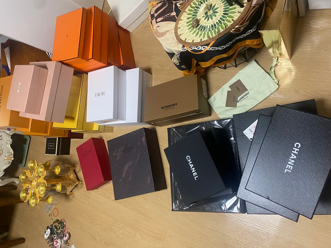 명품정품자석박스 상자등 일괄판매 (개별판매도가능) 상품이미지1