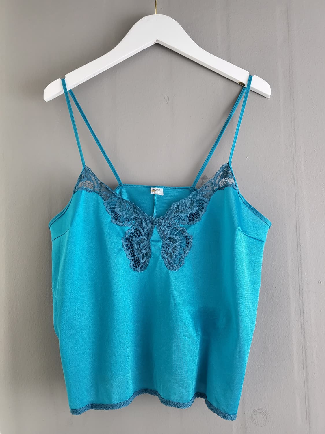 빈티지 더스티 블루 숏 슬립 상품이미지1