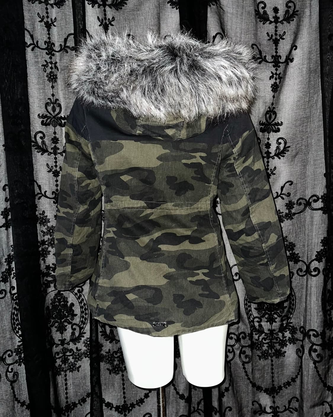Camo y2k Two-Way Jumper 상품이미지3