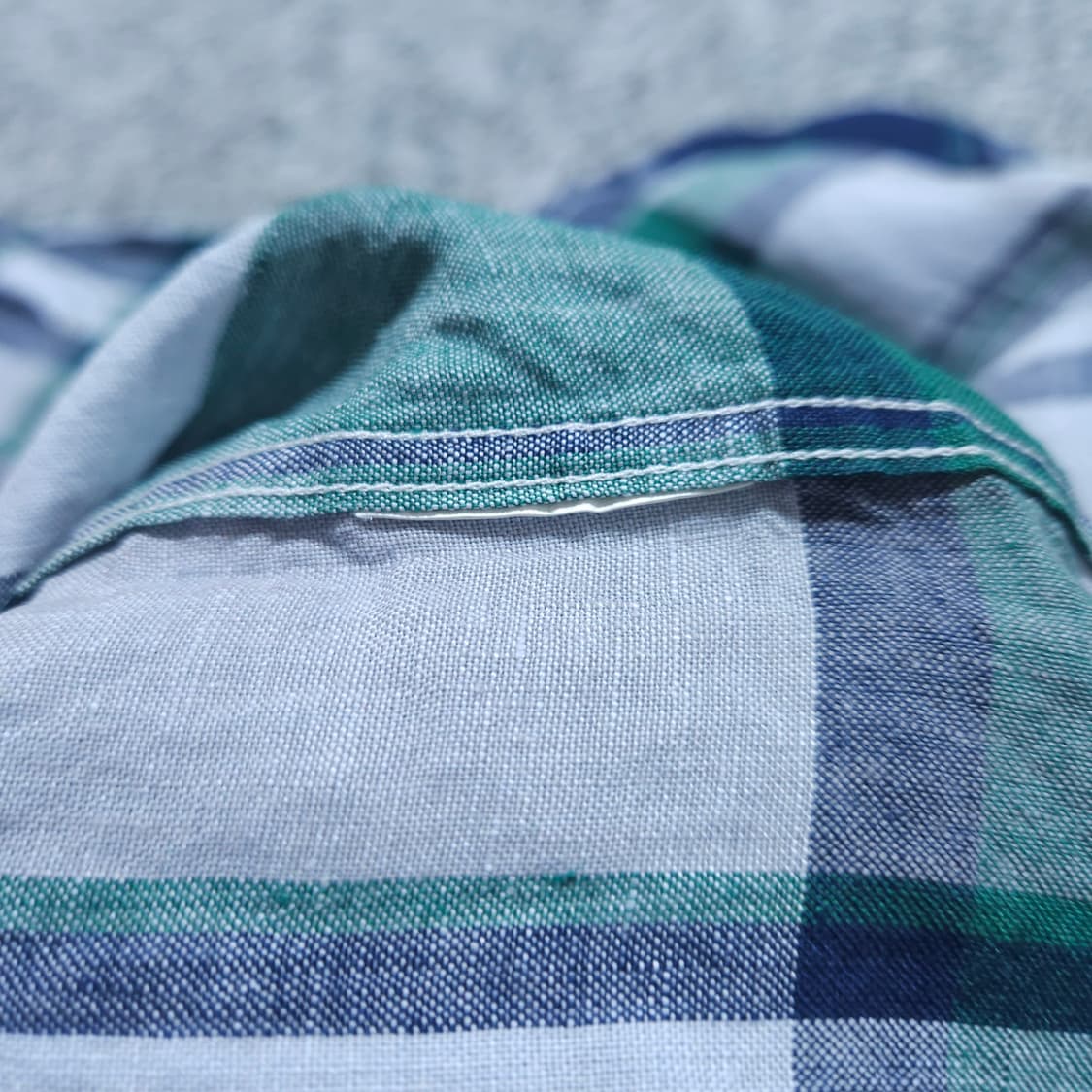 빈폴)100 남자 린넨셔츠 린넨체크 / 왕눈이샵 상품이미지10