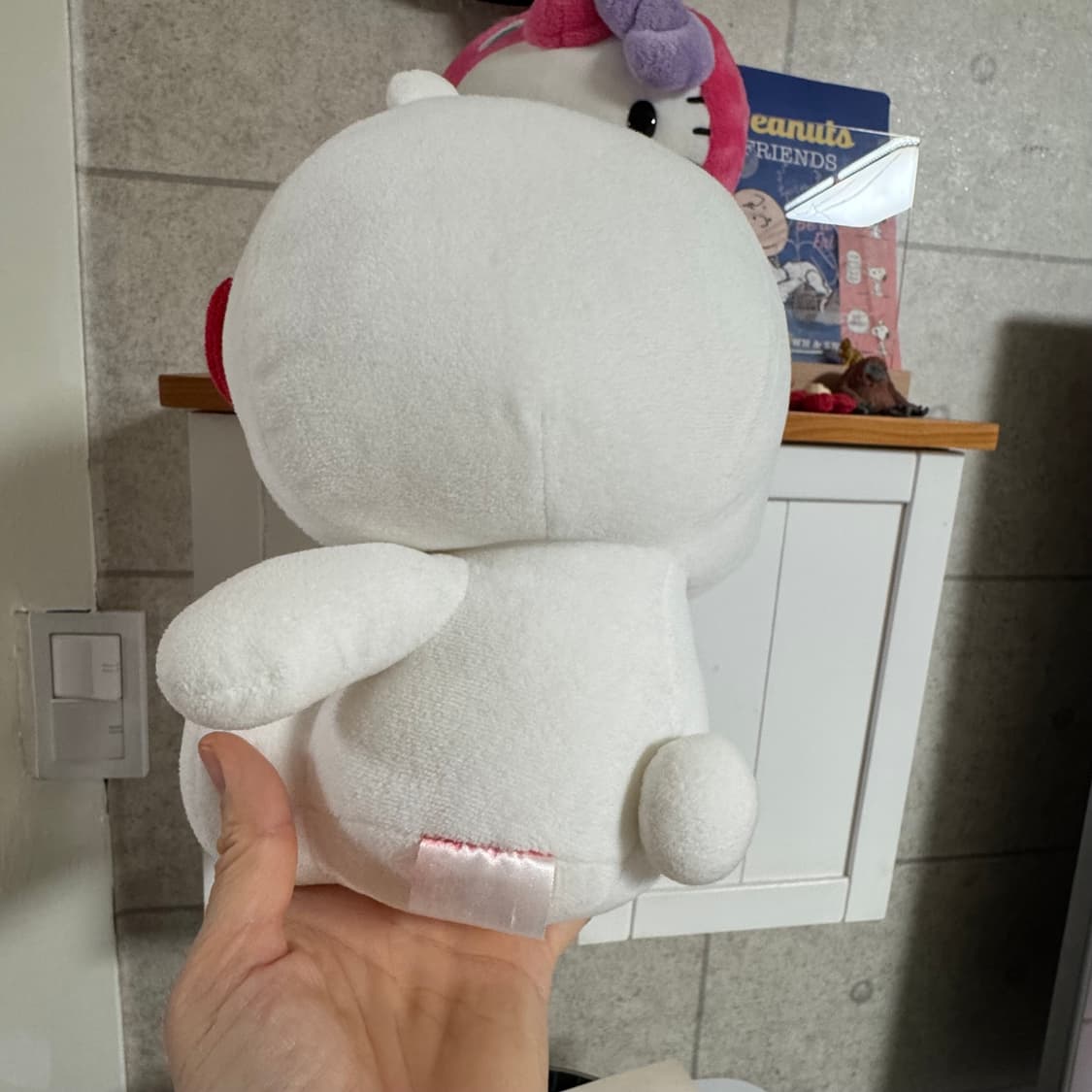 빈티지 고전 헬로키티x위베어베어스 콜라보 봉제인형 상품이미지6