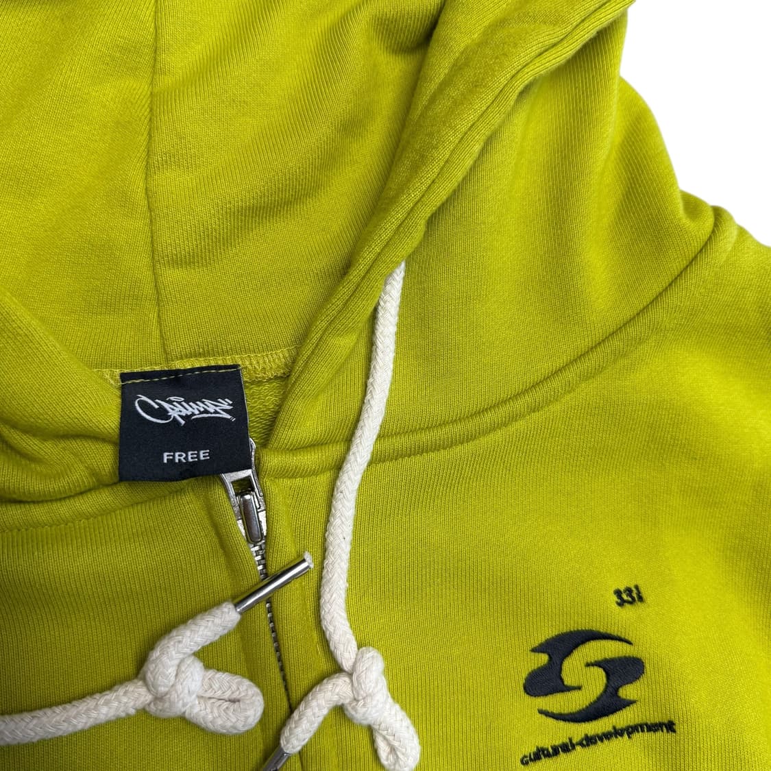 크럼프 크롭후드집업 상품이미지2