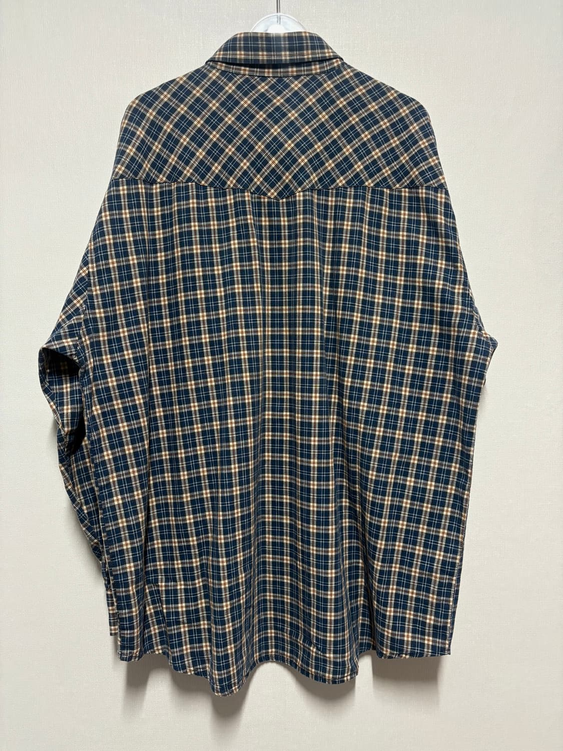 [L] 90's West Coast Choppers 웨스턴 체크 셔츠 상품이미지2