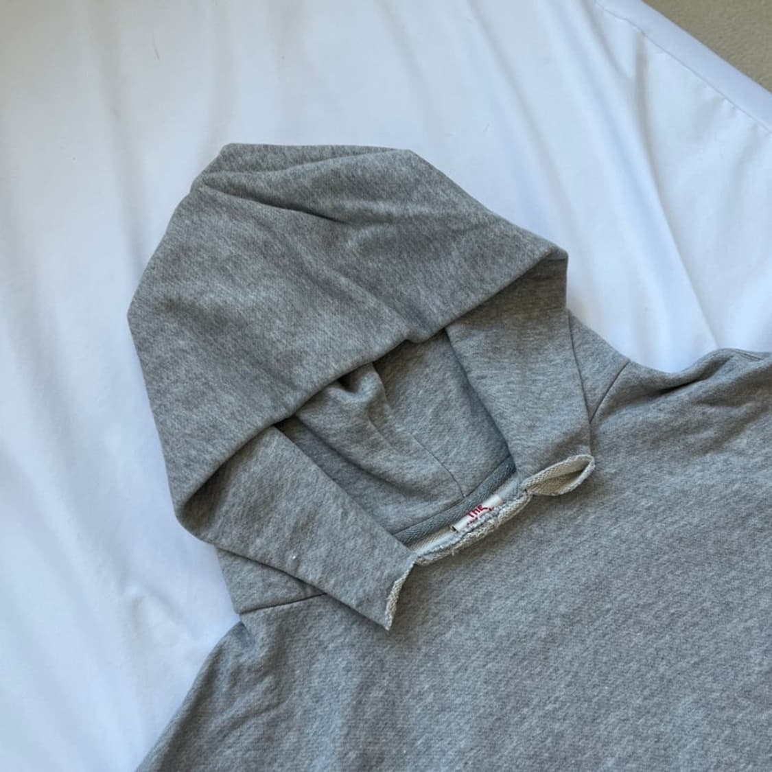 [2size] 더뤡코즈 커티드후드 멜란지 상품이미지2