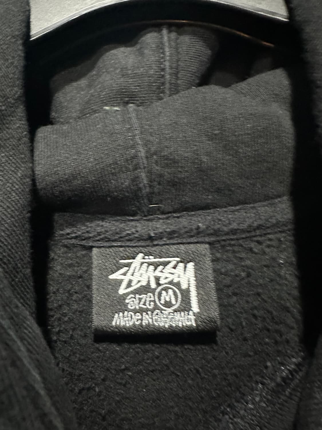 스투시서울 후드티 블랙M 상품이미지3