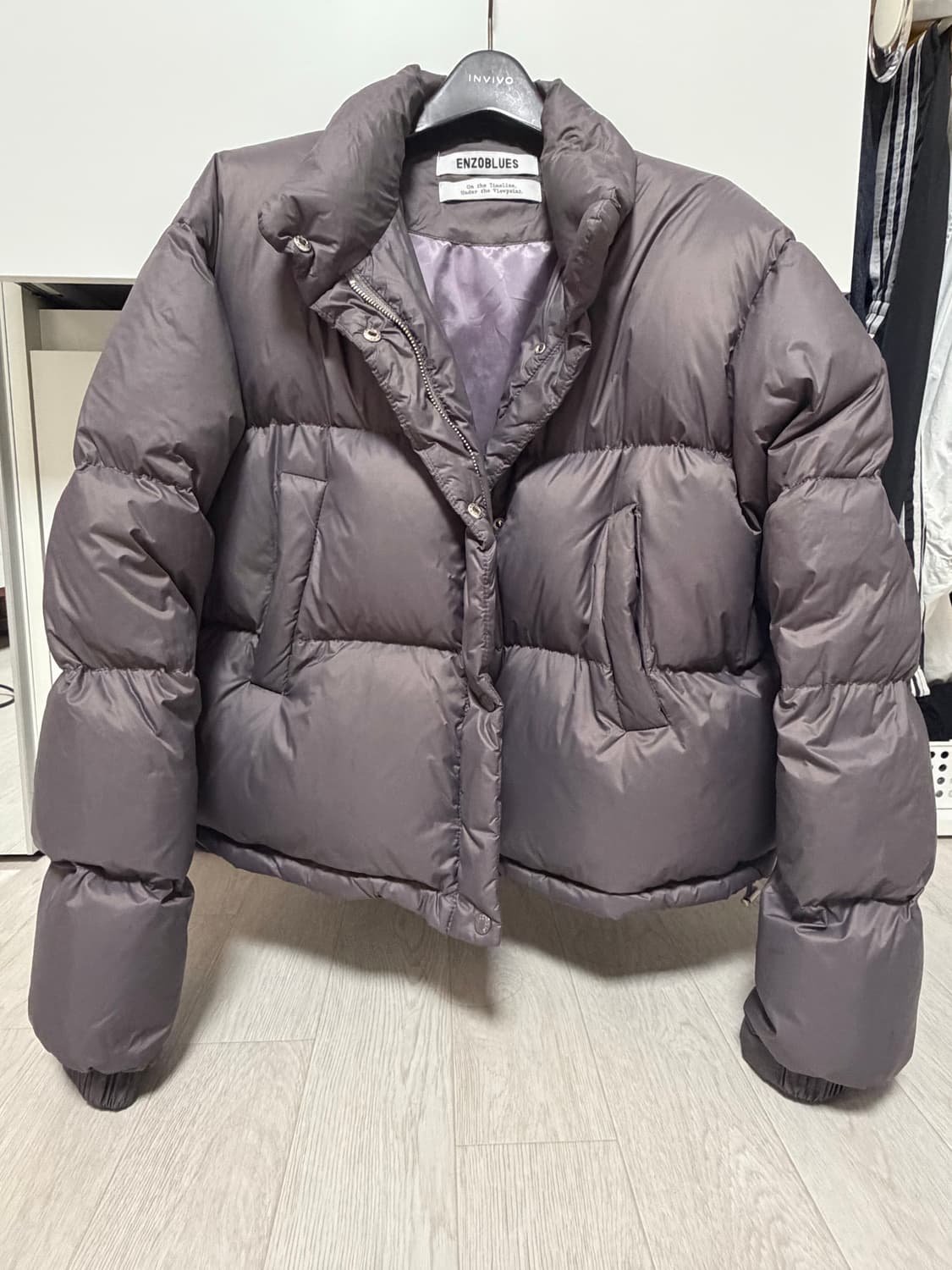 엔조블루스 패딩 (애쉬바이올렛) 상품이미지3