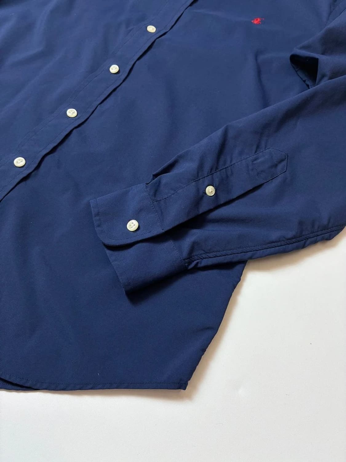 폴로 랄프로렌 나일론 솔리드 로고 셔츠 PN8866 상품이미지5