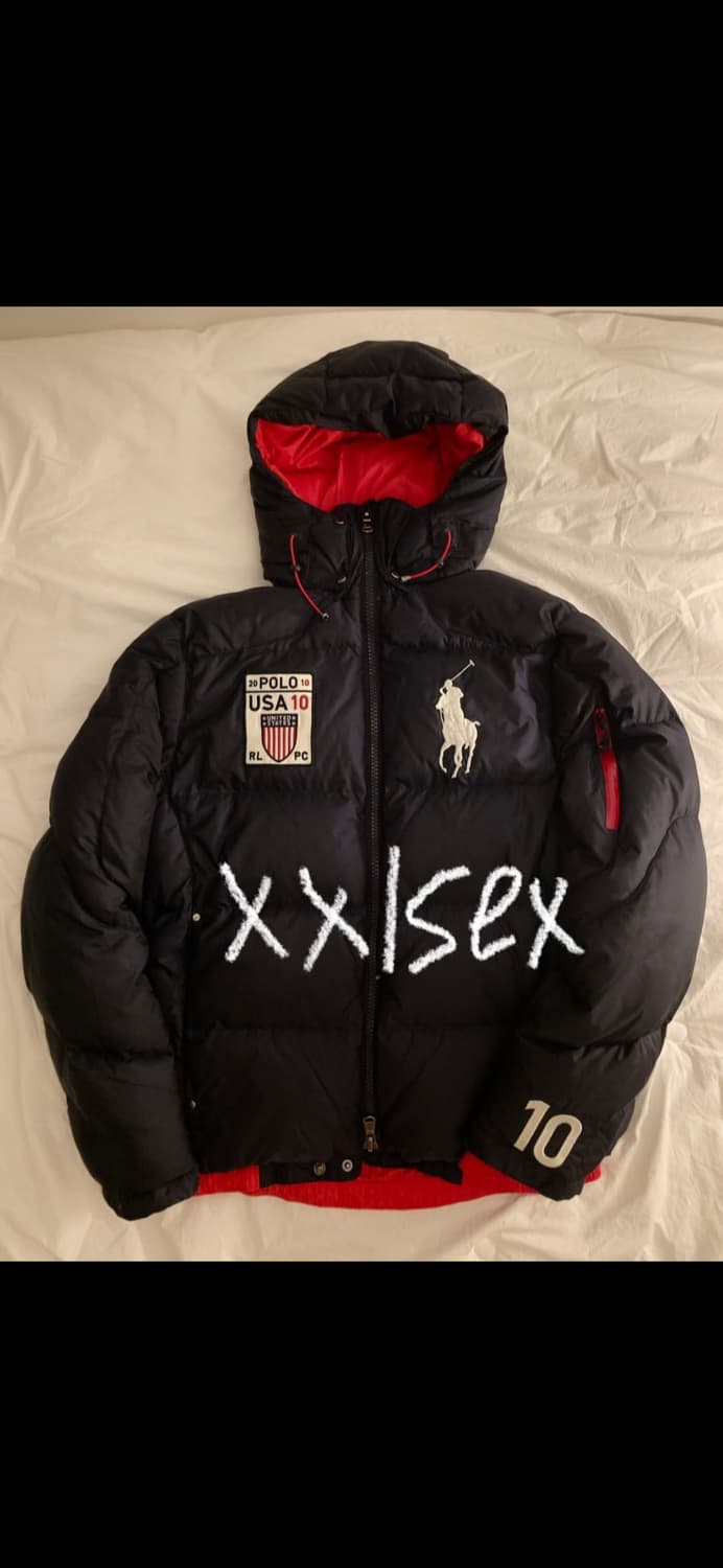 희귀 매물 빅포니 네이비 패딩 상품이미지1