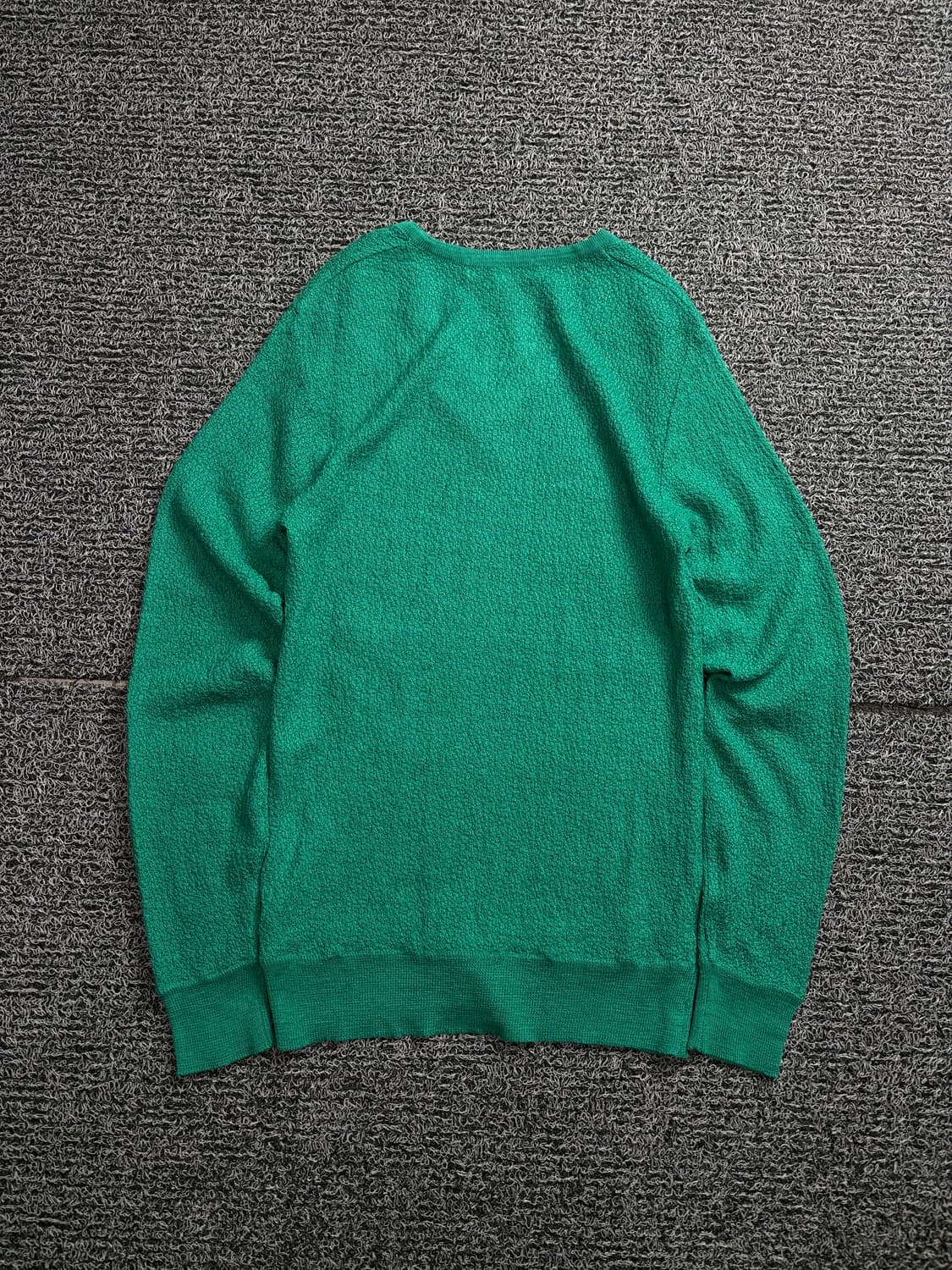 90s YSL 입생로랑 자수로고 아카이브 미니멀 부클레 니트 1987 상품이미지4