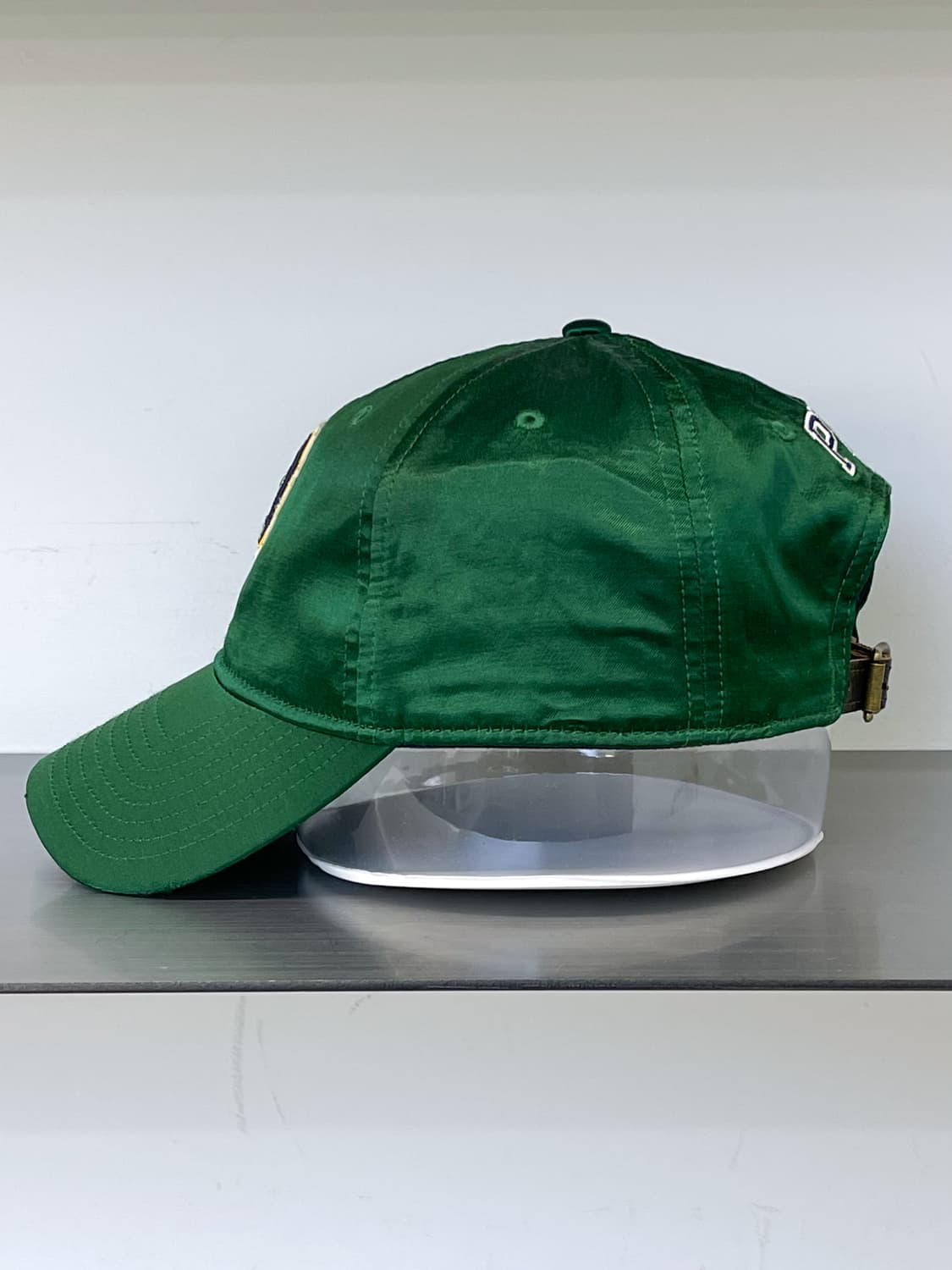 폴로랄프로렌 사틴 그린 P패치 베이스볼 캡 상품이미지2
