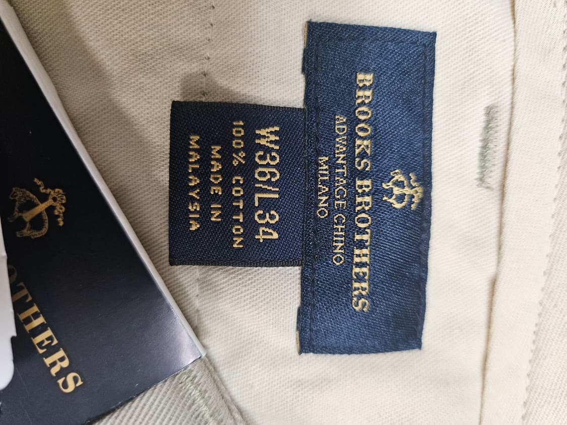 브룩스브라더스 베이지 치노팬츠 36 상품이미지6