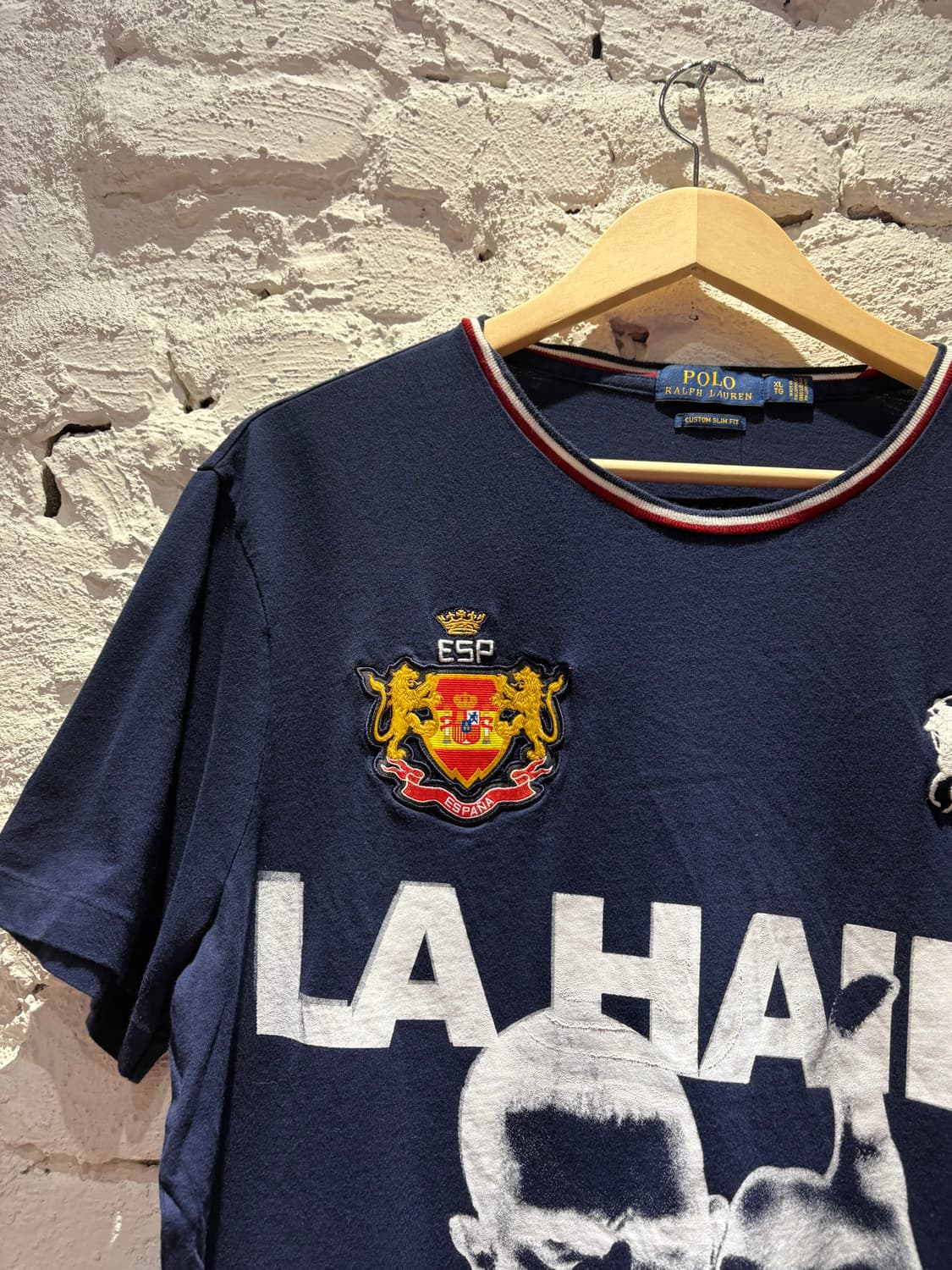 폴로 포니 에스파냐 스페인 LA HAINE 커스텀 반팔 티셔츠 상품이미지3