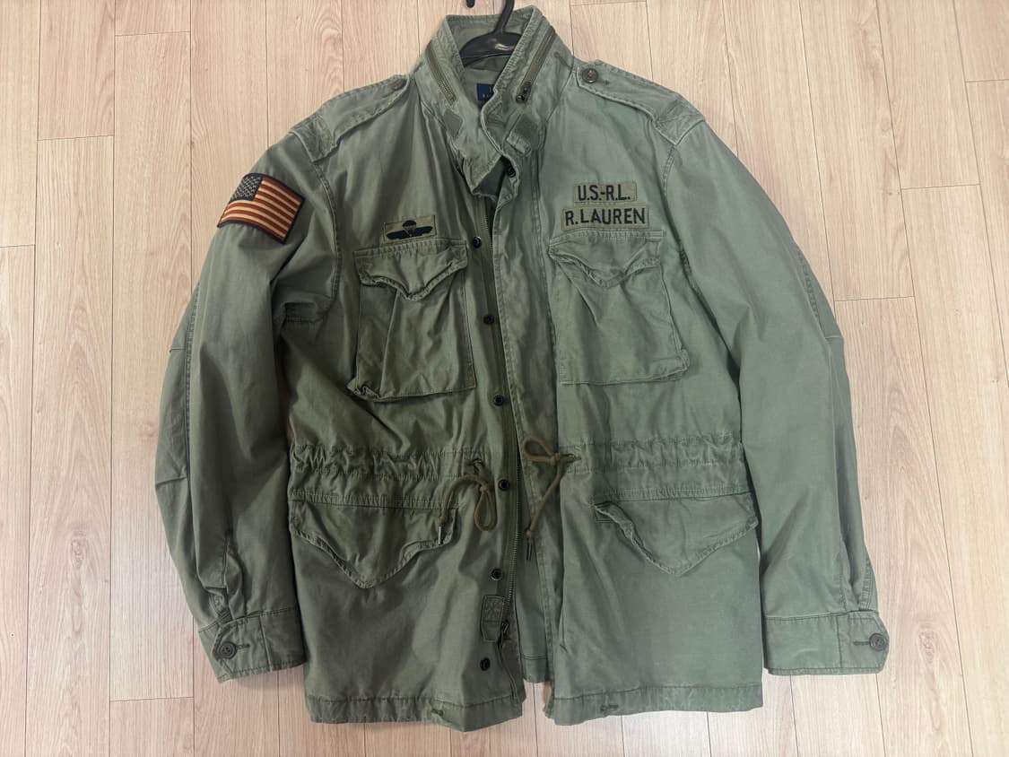 폴로 성조기 야상 m65 L 상품이미지1