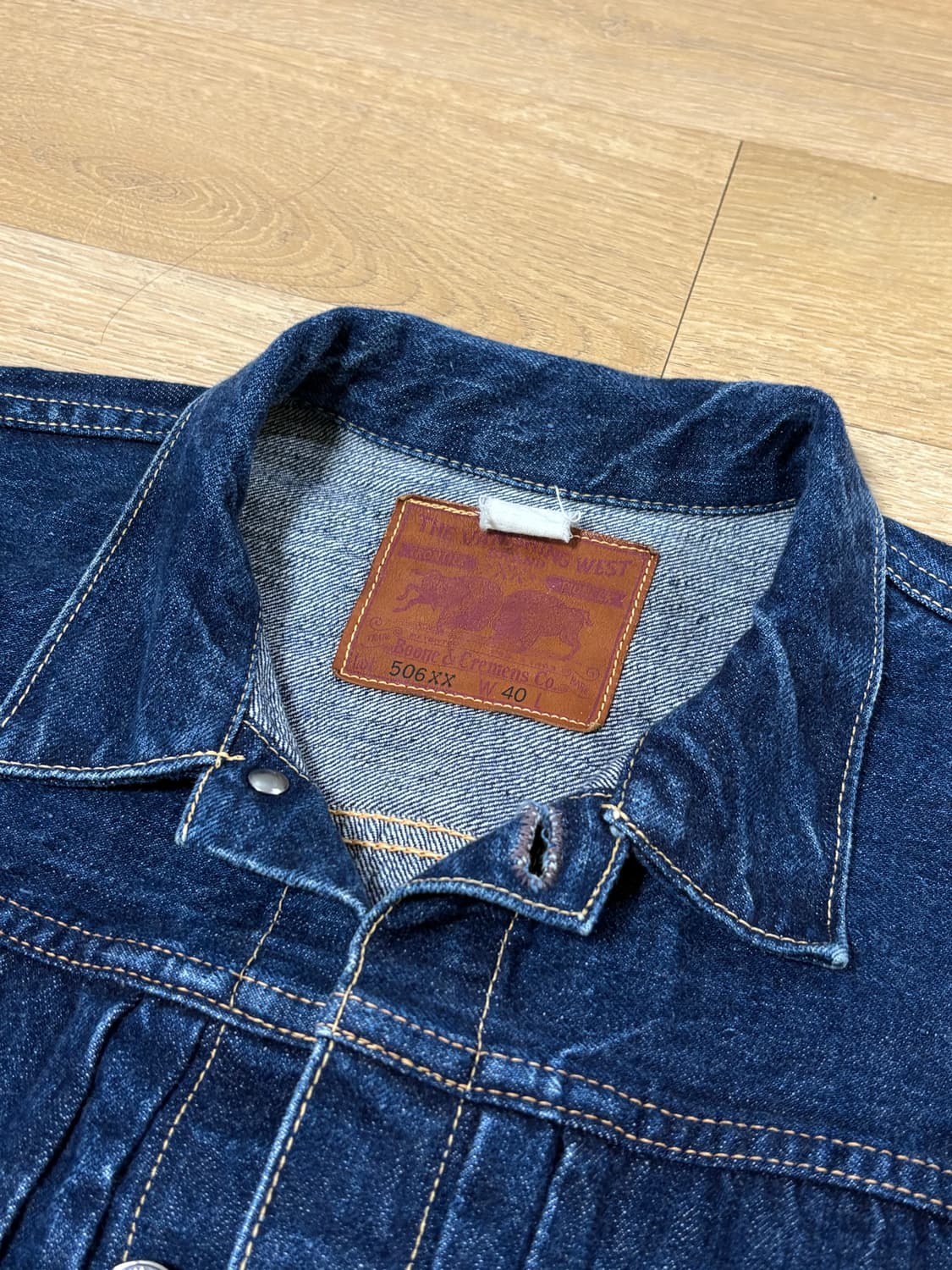 (40)프리휠러스 506xx 셀비지 1세대 데님자켓 풀카운트 웨어하우스 상품이미지2