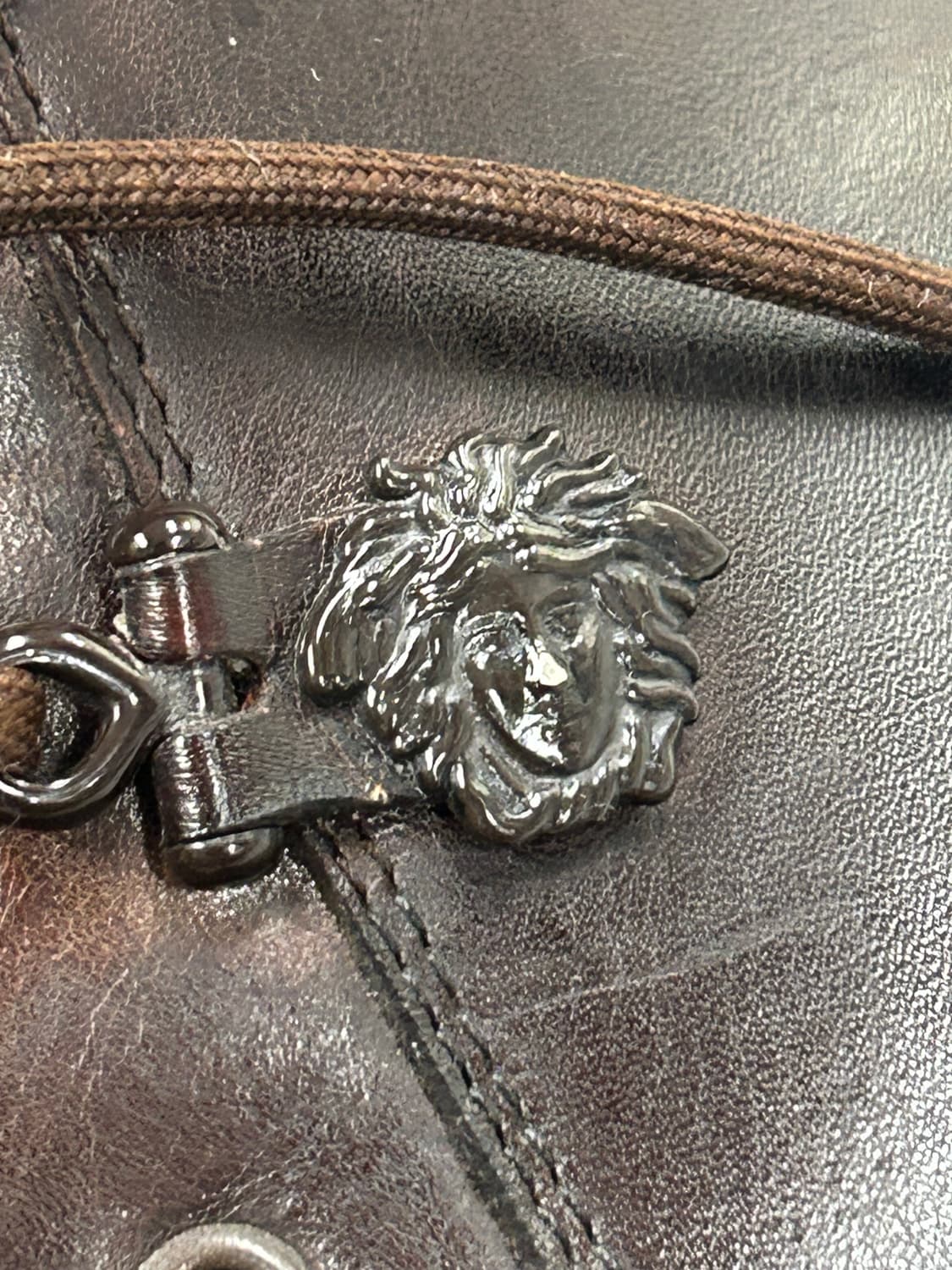 90s 지아니 베르사체 [Gianni Versace] 더비 슈즈 상품이미지2