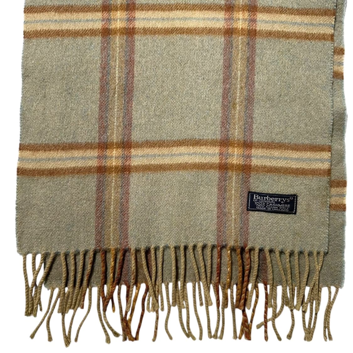 버버리 캐시미어 100% 체크 머플러 목도리 상품이미지1