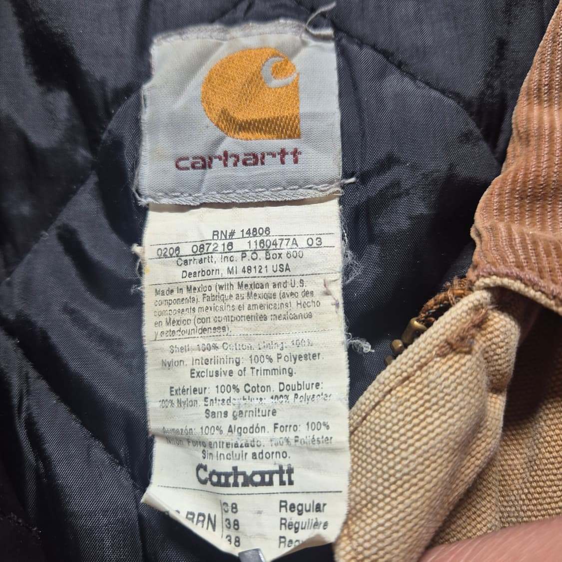 칼하트 아크틱자켓 상품이미지9