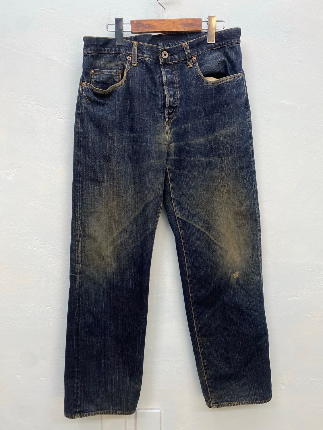 Homesick navy selvage pant 상품이미지1