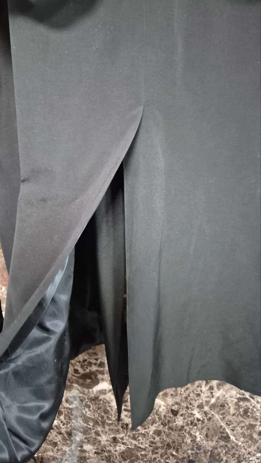 SCENT 블랙 더블 남자 트렌치롱 코트  상품이미지6