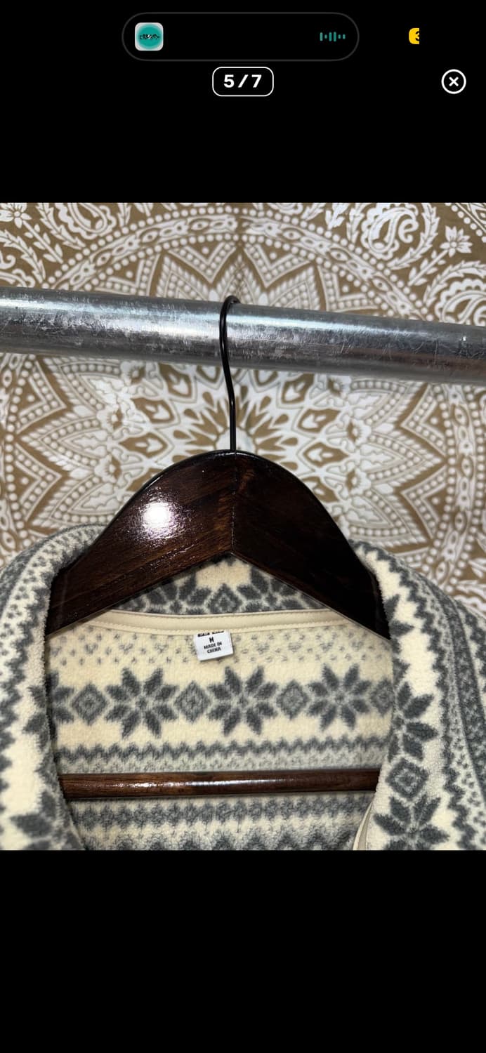 유니클로 노르딕 후리스 집업 상품이미지5