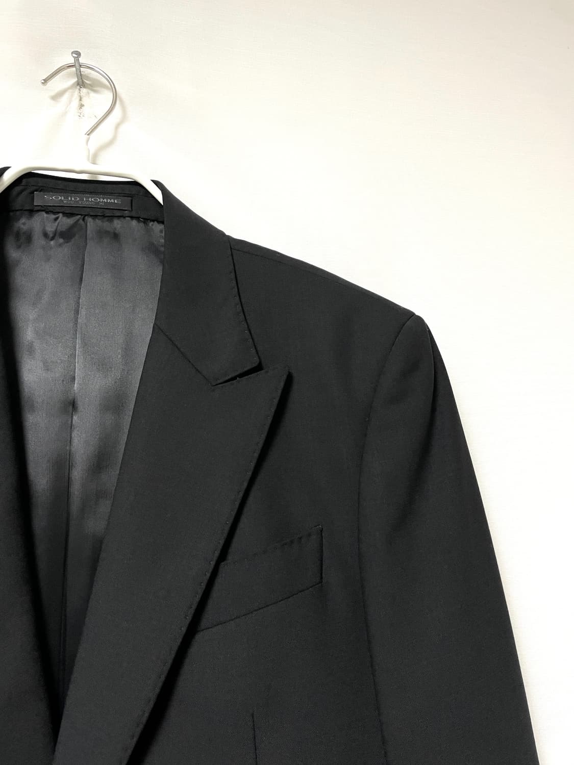 SOLID HOMME 솔리드옴므 남성 울 스판 블레이저 정장자켓 48 상품이미지2
