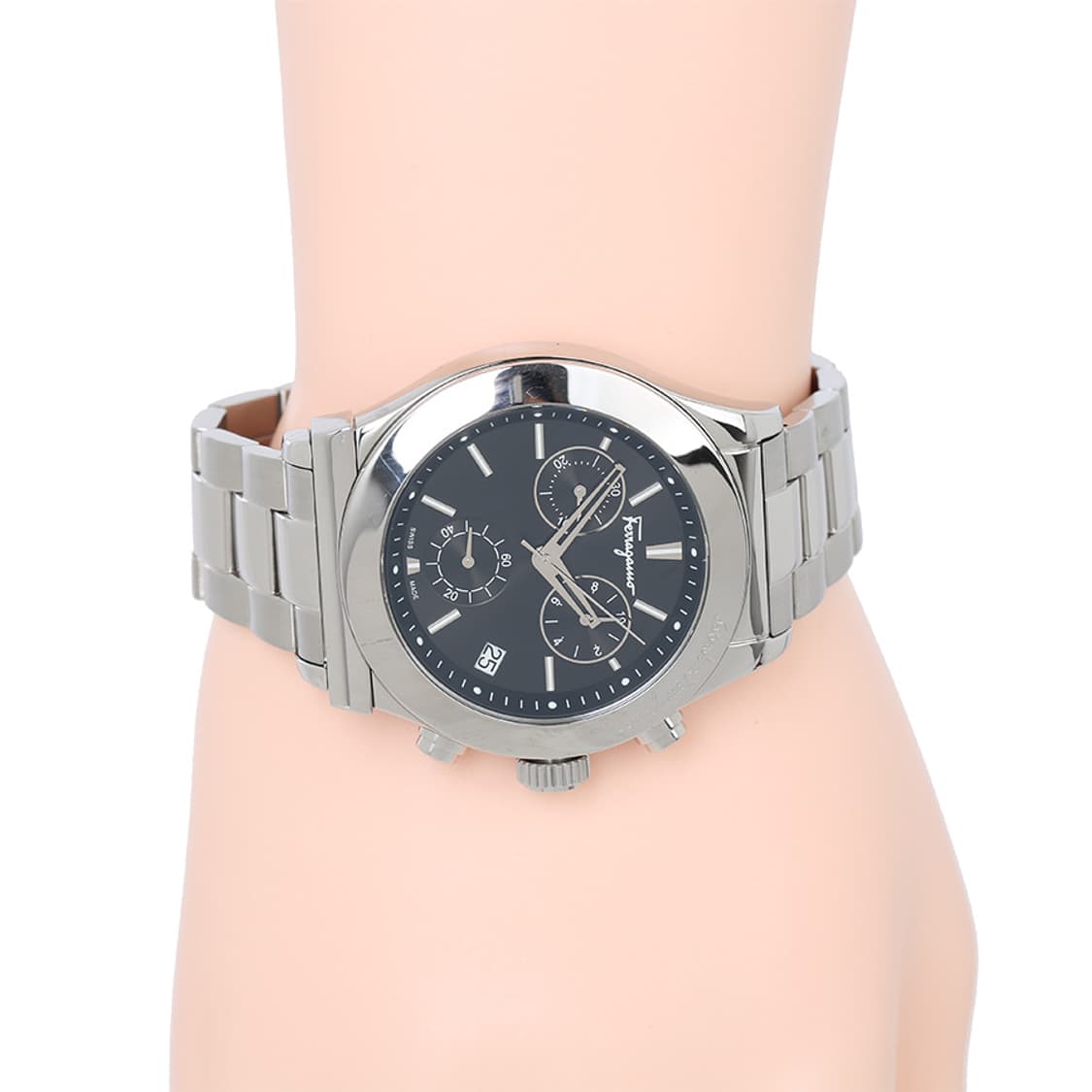 페라가모 간치니 베가 워치 검판 크로노시계 FH601-0016 상품이미지10