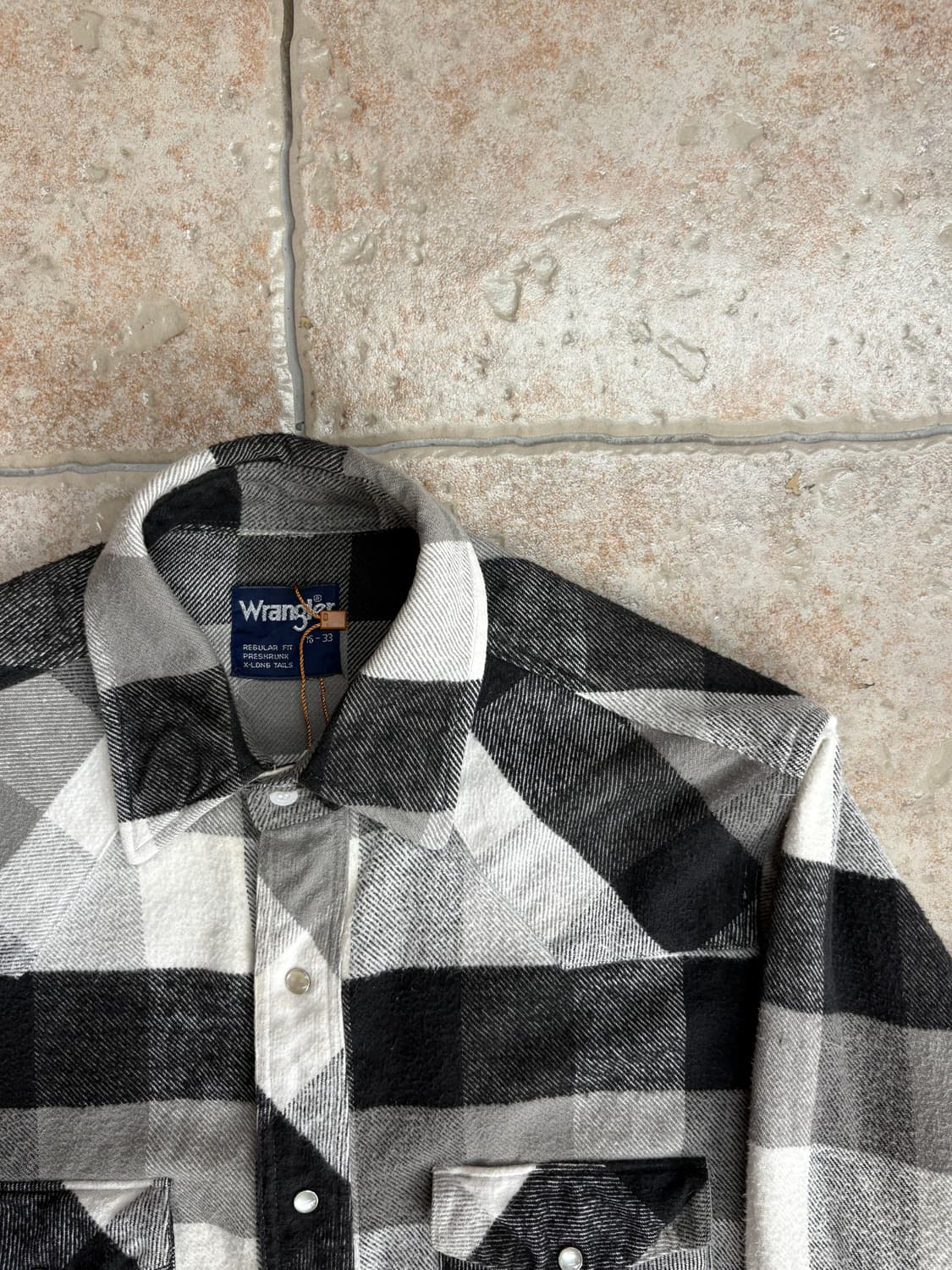 Wrangler x-long tails western shirt 상품이미지2