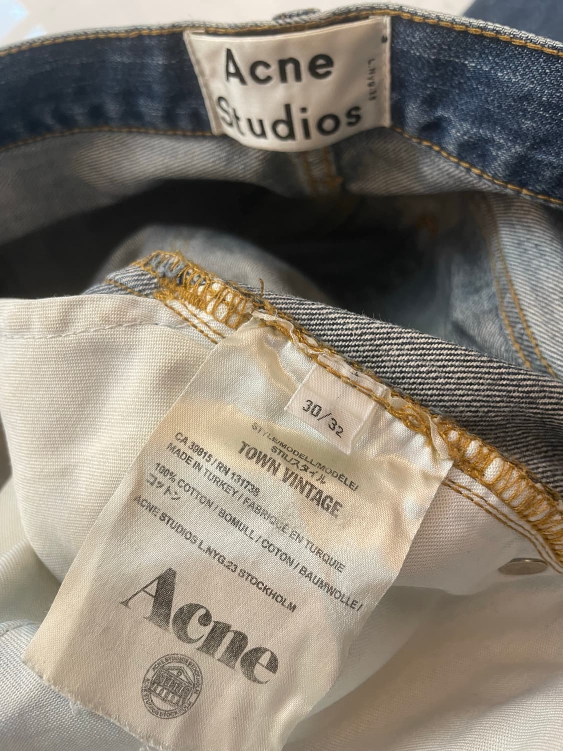 아크네 스튜디오(Acne) 중청 데님 30/32 상품이미지5