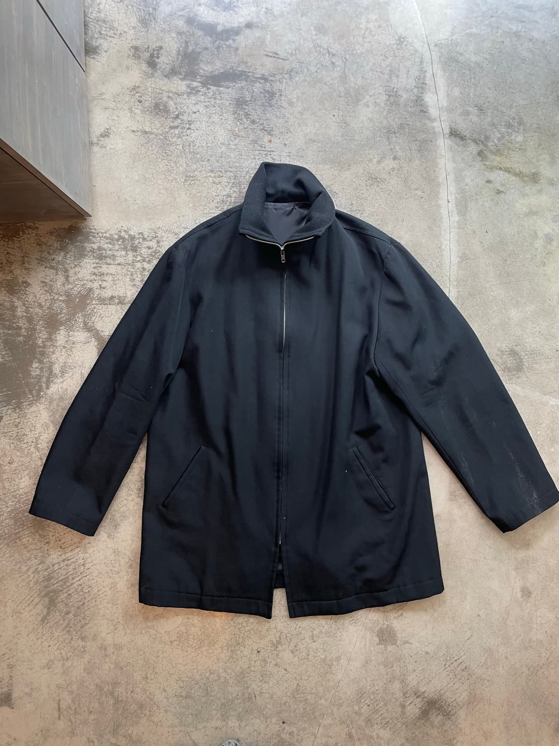 요지야마모토 y’s for men 울 집업 블루종 자켓 상품이미지2