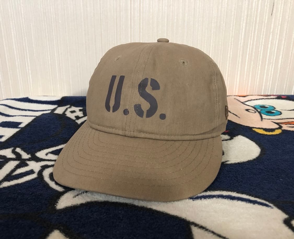 뉴에라 레트로 크라운 왁스드코튼 스냅백 S-M(베이지) 상품이미지1